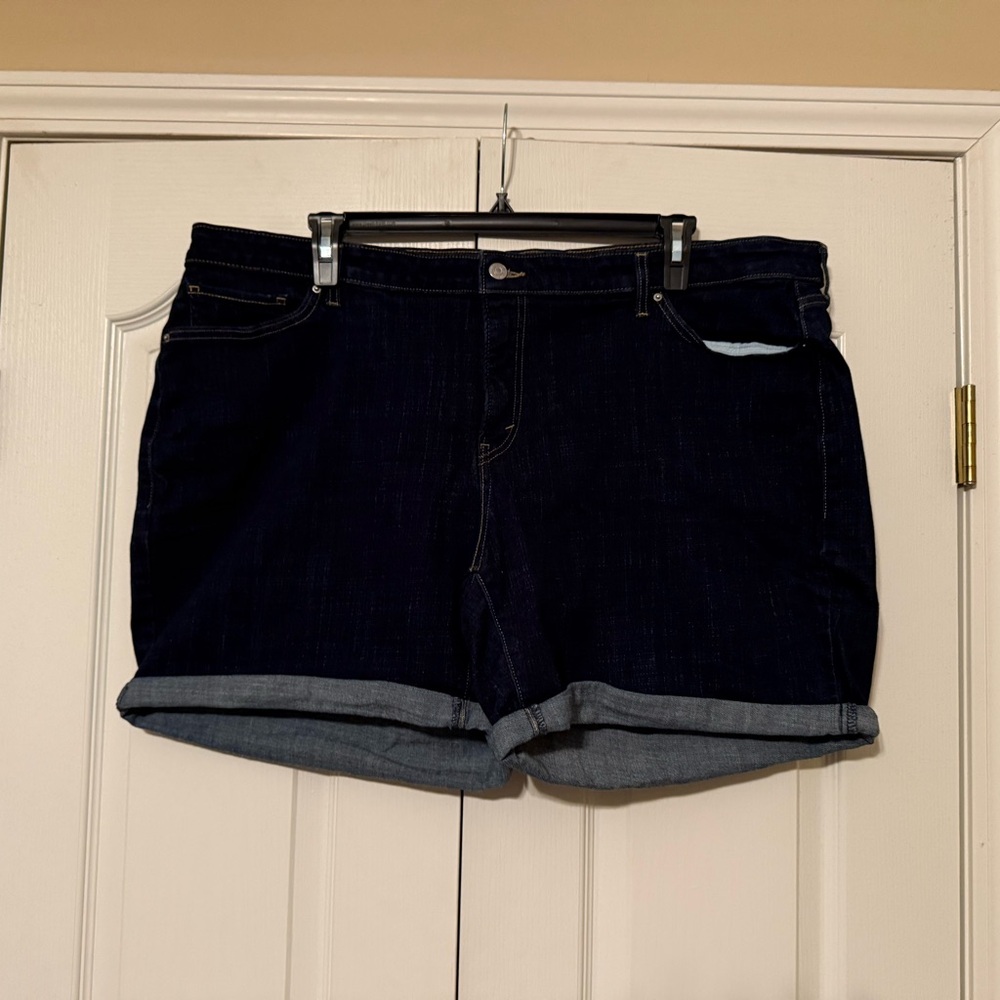 Levi's Dark Indigo Jean Shorts